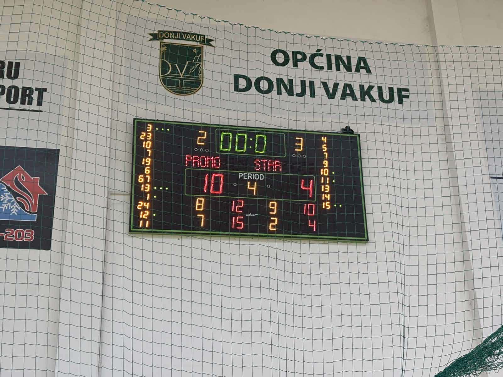 Prva utakmica predpionira: Donji Vakuf – Promo 10, Star Fojnica 4