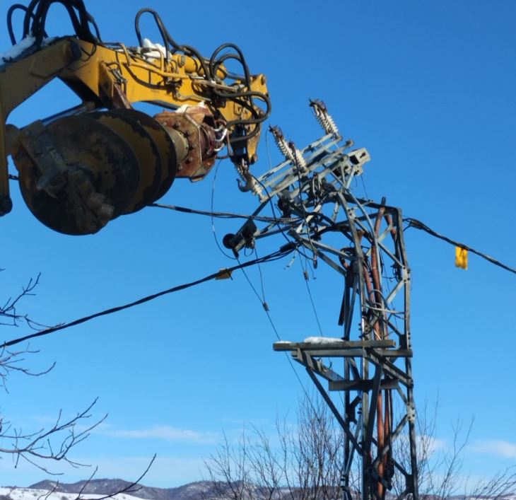Zbog radova na prokresu dalekovoda najavljen nestanak električne energije