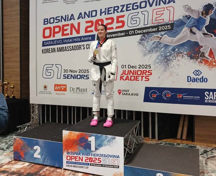 Zlatna medalja za Zerinu Džonlić