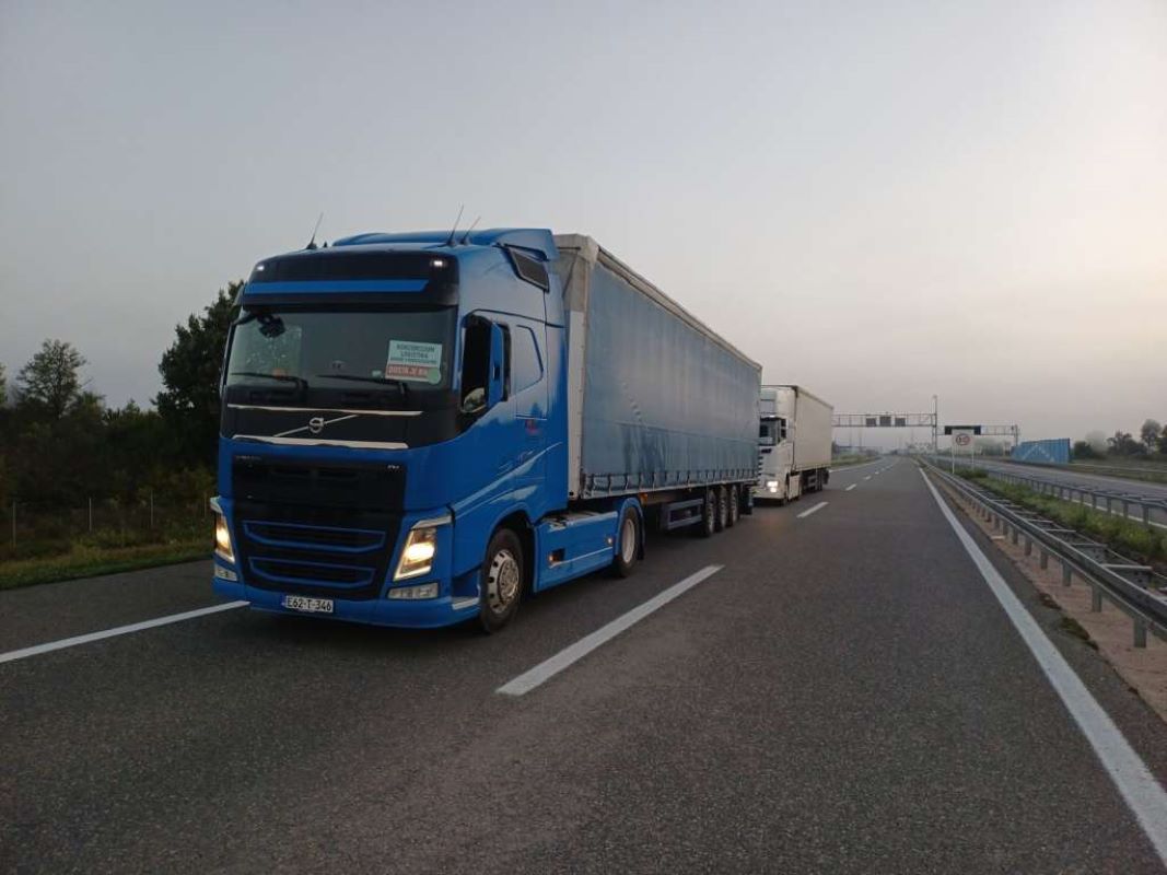 Za danas najavljen protest prijevoznika na graničnim prijelazima prema EU