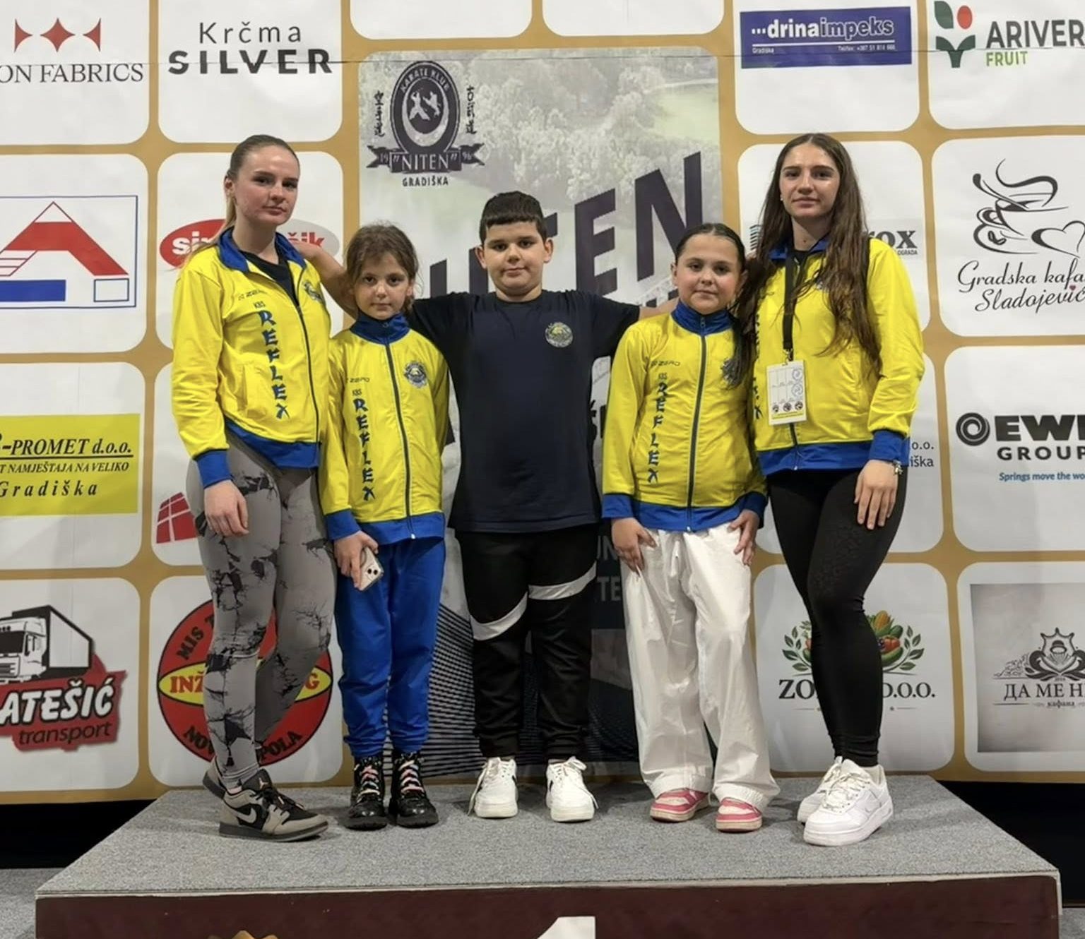 Četiri medalje za KBS “Reflex” na kupu u Gradišci