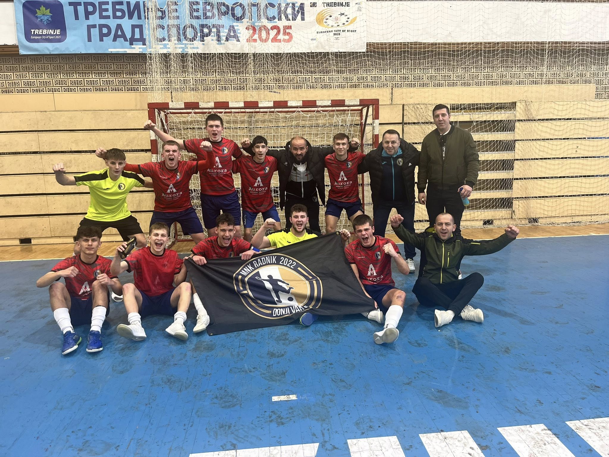 Juniori MNK “Radnik 2022” u Trebinju slavili protiv FC “Akademac U-19”