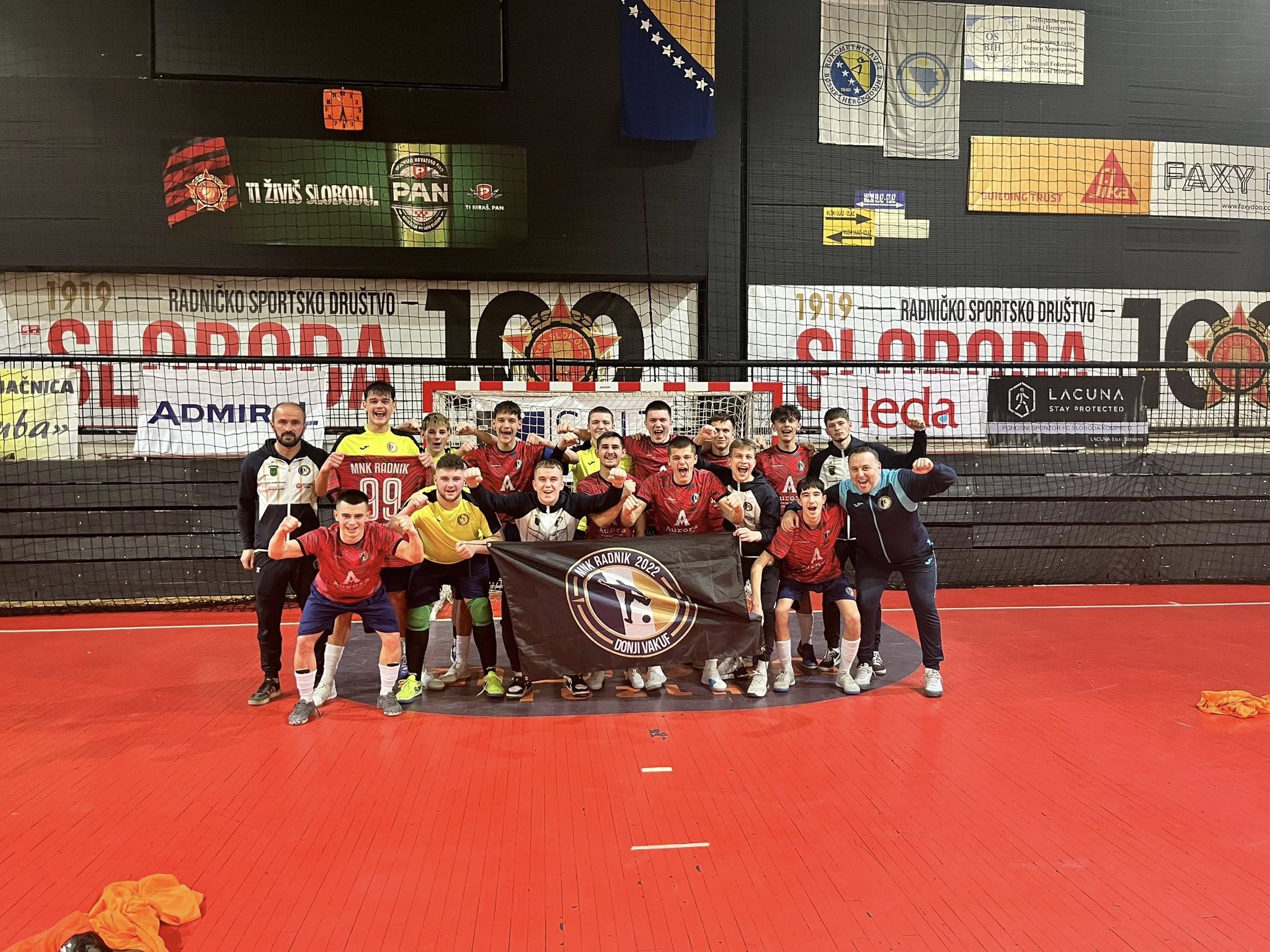 Selekcija U -19 MNK “Radnik 2022” Donji Vakuf  slavila u Tuzli