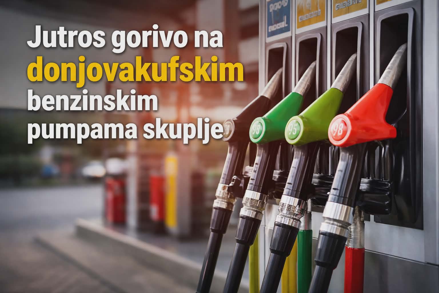 Poskupljenje goriva u Donjem Vakufu
