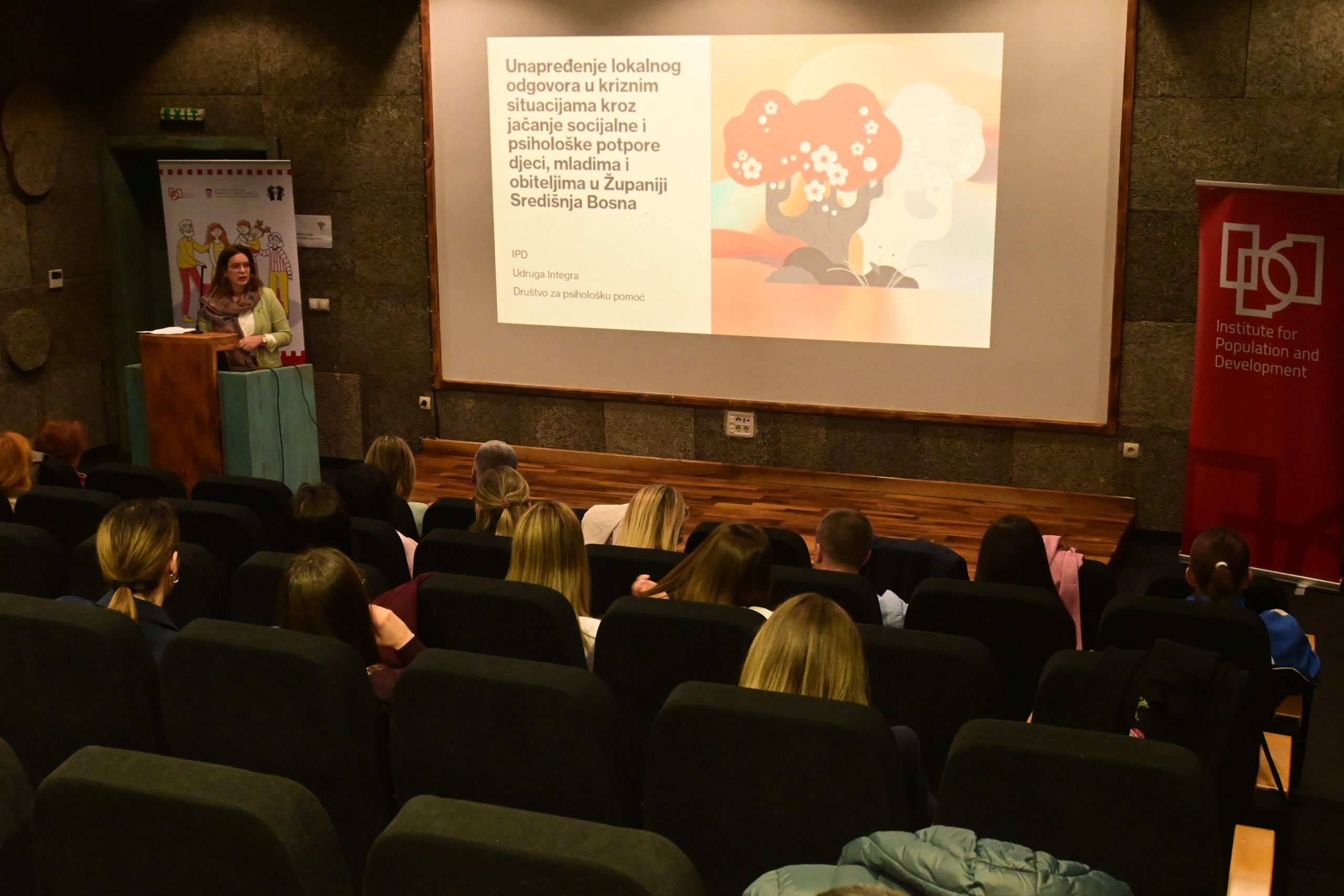 Jačanje kapaciteta stručnjaka za psihološke krizne intervencije u Srednjobosanskom kantonu
