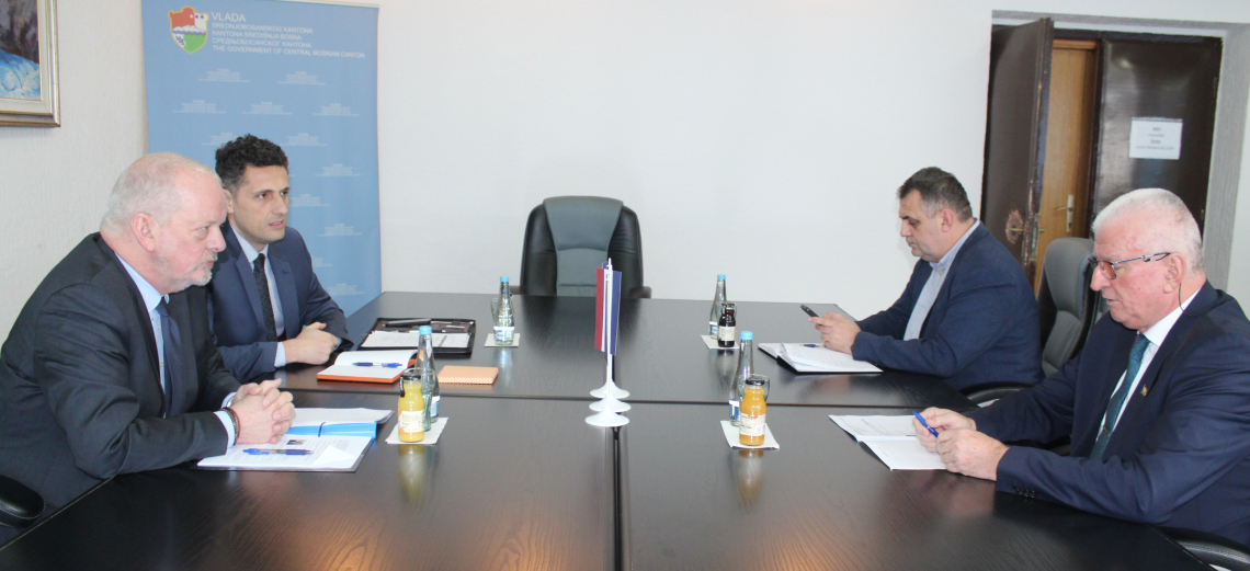 Ambasador Kraljevine Nizozemske u posjeti premijeru SBK: Razgovarano o političkoj situaciji i mogućim investicijama