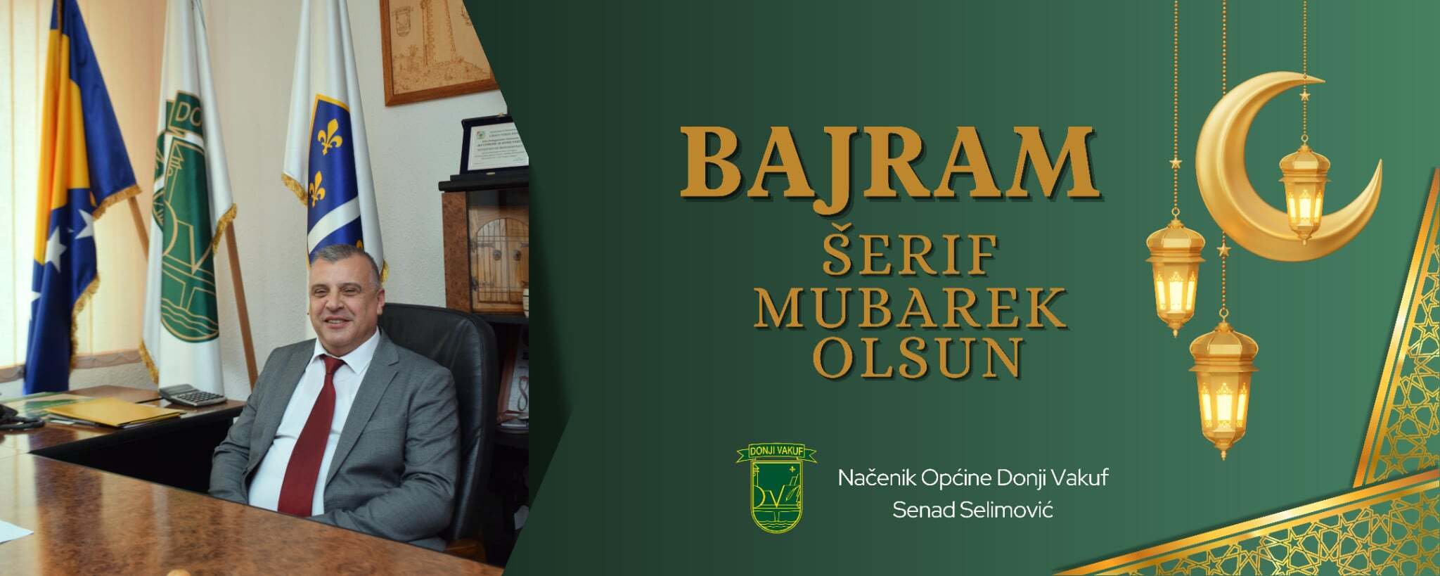 Bajramska čestitka načelnika Senada Selimovića