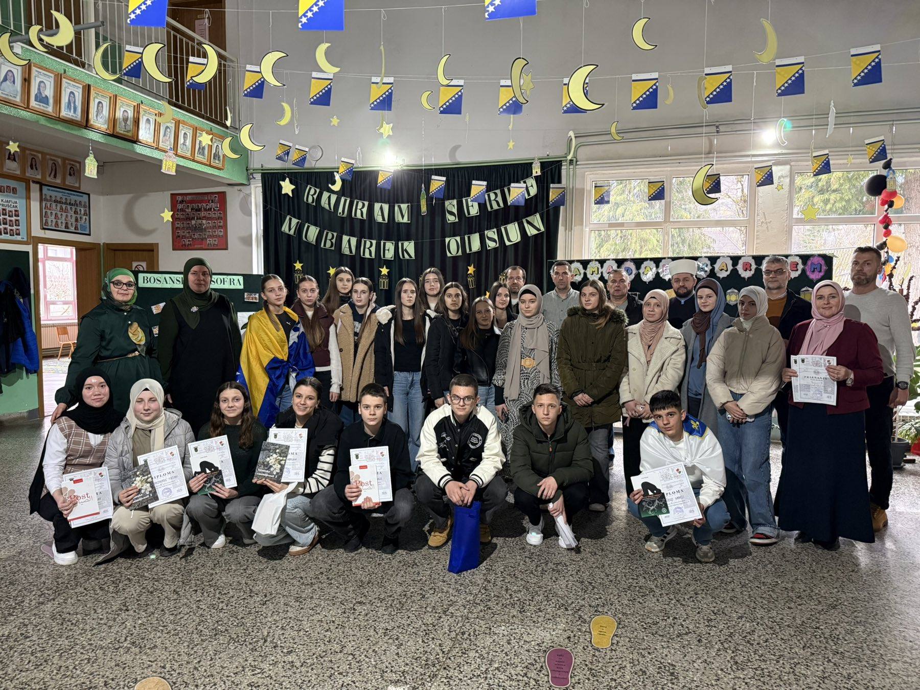 U OŠ “Hasan Kjafija Pruščak” održano općinsko takmičenje iz islamske vjeronauke