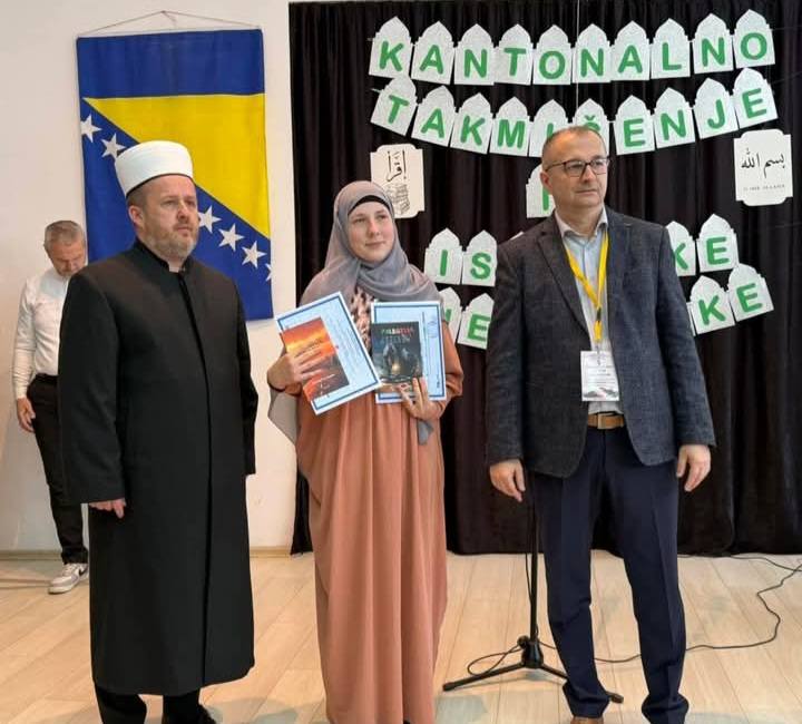 Fatima Hamzakadić plasirala se na državno takmičenje iz islamske vjeronauke