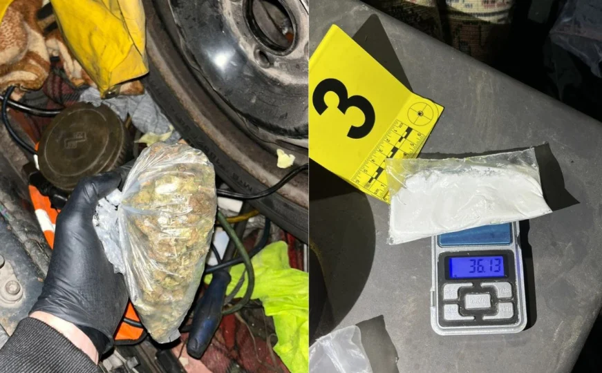 Akcija “Pauk” u SBK: Pronađeno oružje i veća količina droge