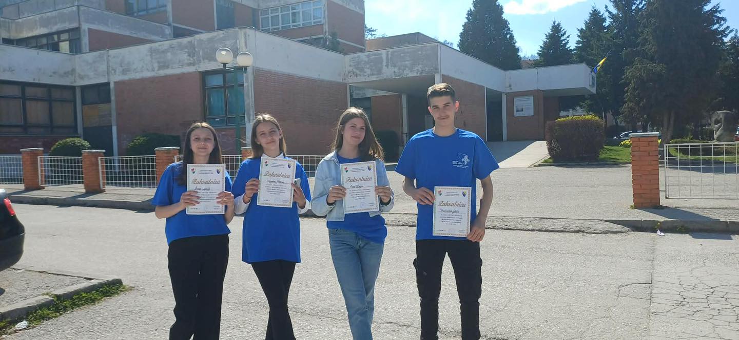 Dobar rezultat učenika Treće OŠ Oborci na kantonalnom takmičenju iz historije