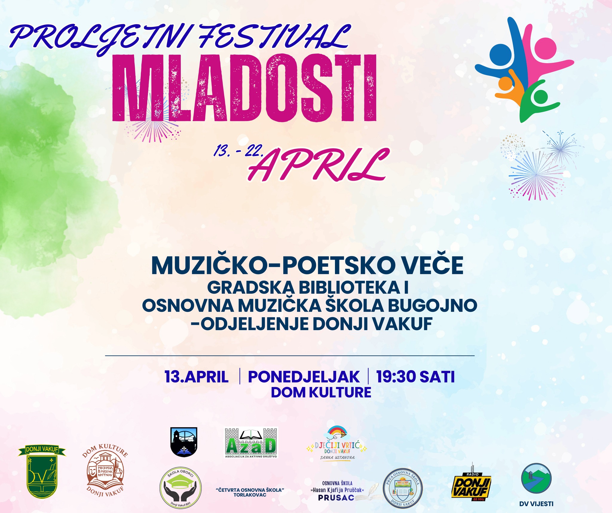 “Proljetni festival mladosti” : Muzičko- poetsko veče