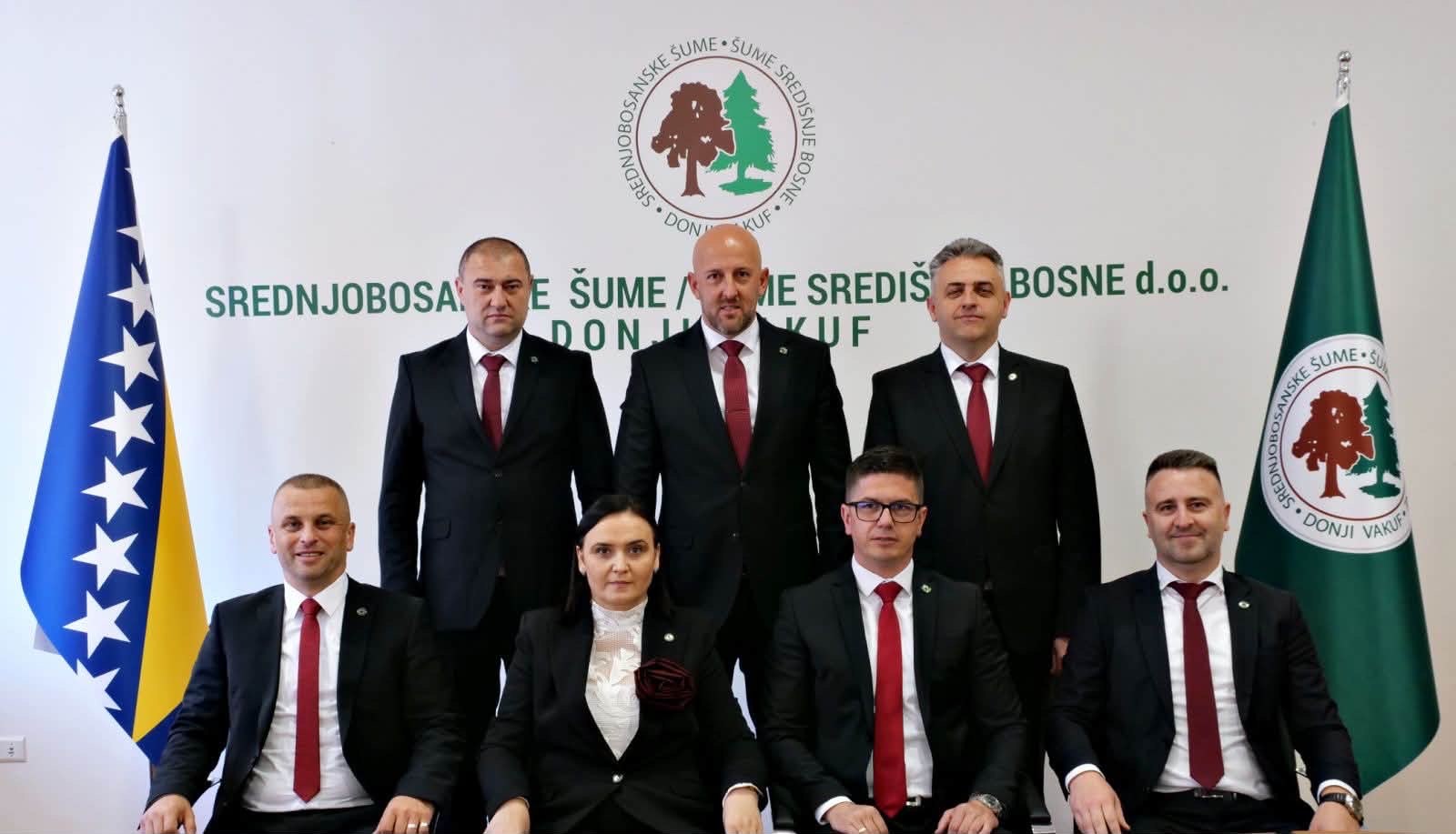 Imenovana stara- nova Uprava „Srednjobosanskih šuma / Šuma Središnje Bosne doo Donji Vakuf“: Mr.sci. Vildan Hajić na čelu Uprave – snažna potvrda kontinuiteta i liderstva