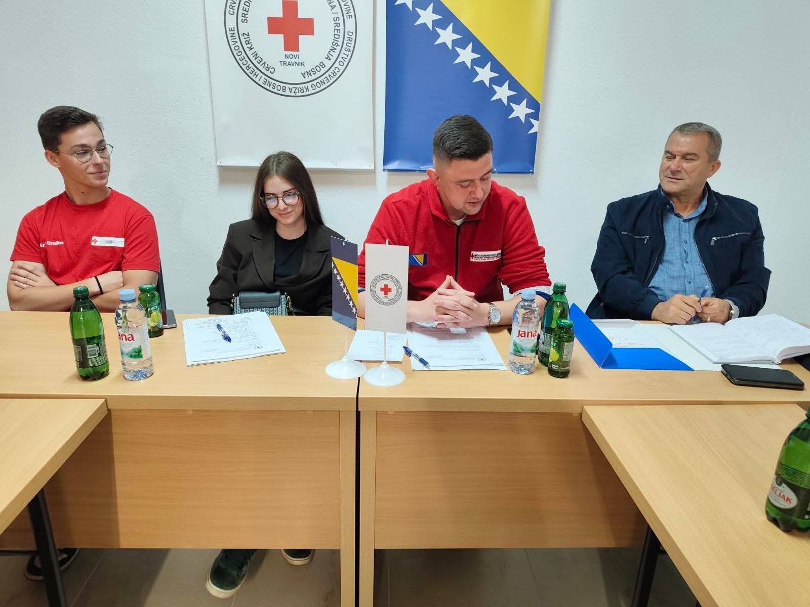 Bekir Kršič iz Fojnice predsjednik Predsjedništva mladih Crvenog križa SBK