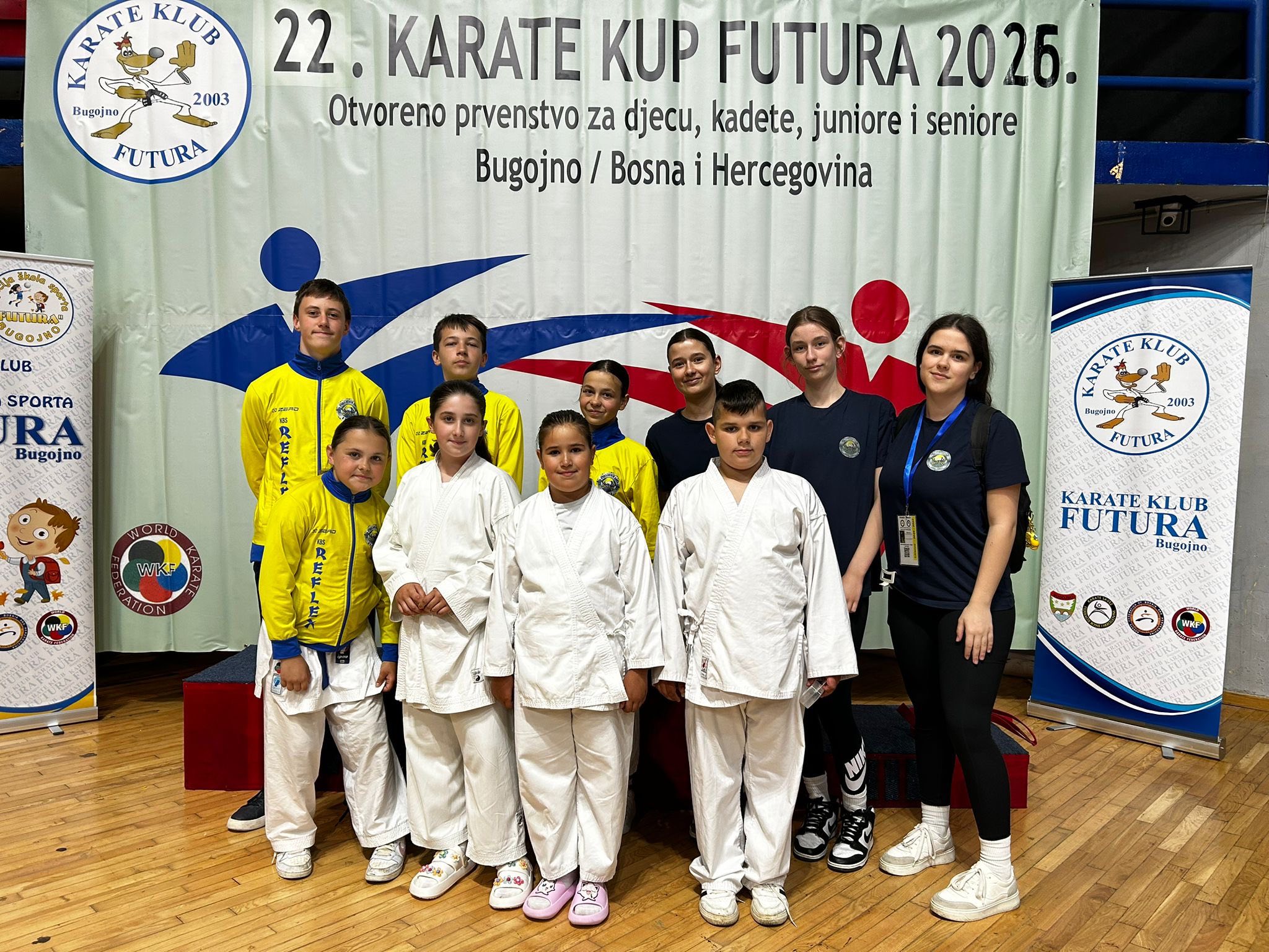 KBS “Reflex” uspješan na Međunarodnom Futura karate kupu u Bugojnu