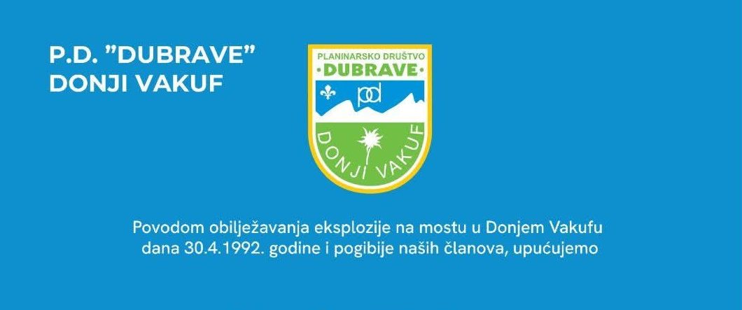 U subotu planinarski pohod u organizaciji PD”Dubrave” Donji Vakuf