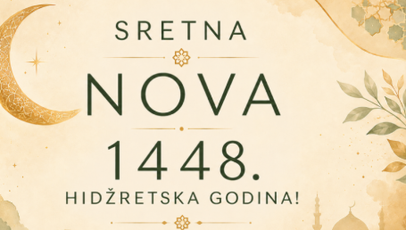 Čestitka povodom nastupanja Hidžretske nove 1448. godine – JUCKiS