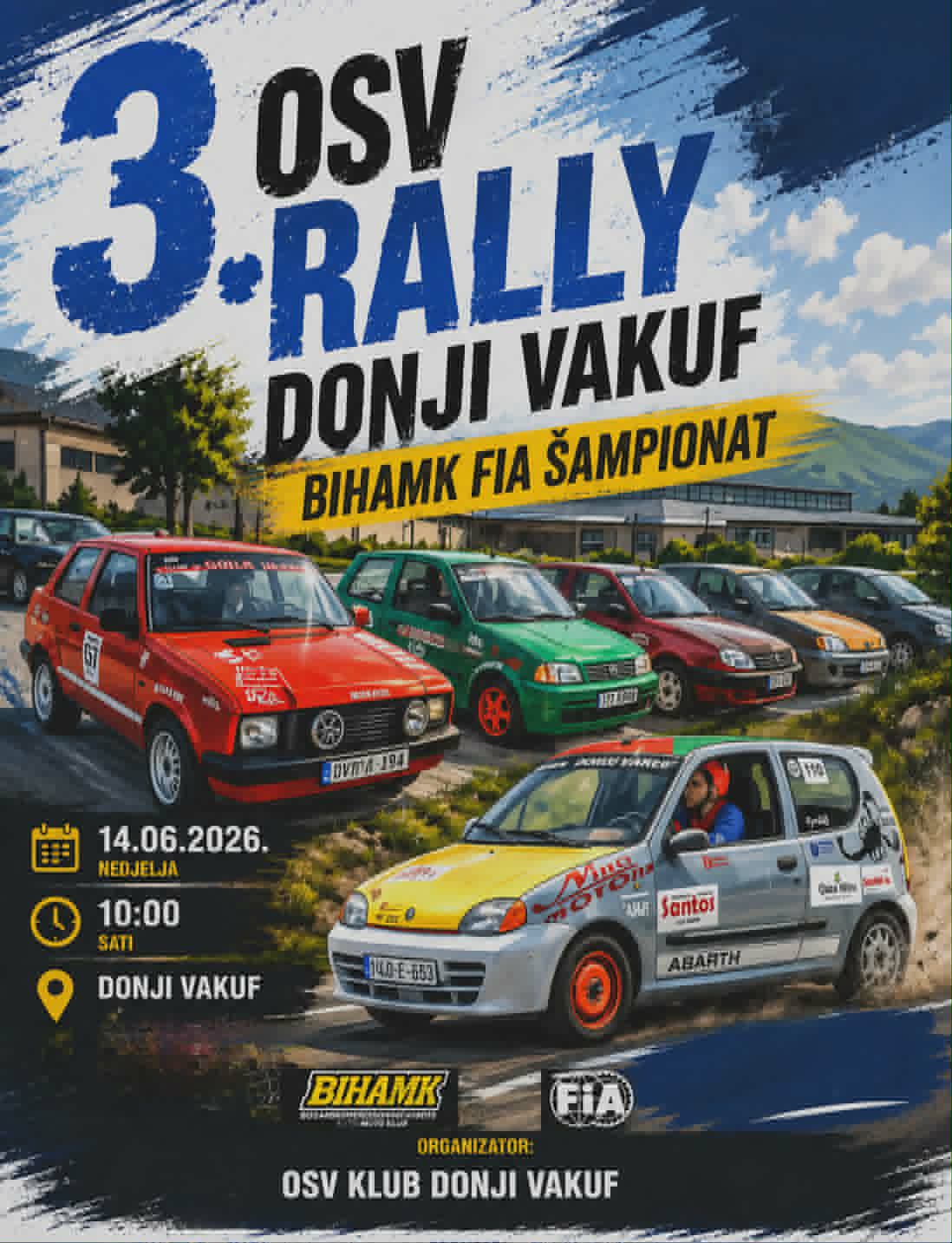 DONJI VAKUF 3. OSV Auto Relly Donji Vakuf