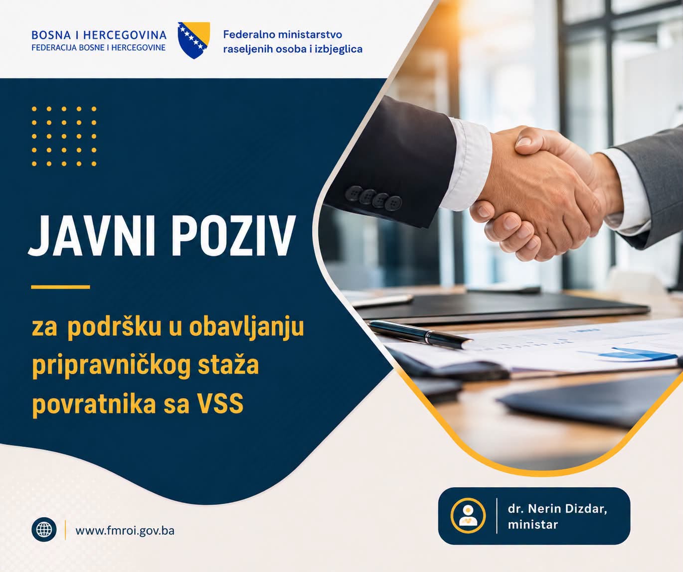 Javni poziv za pripravnike