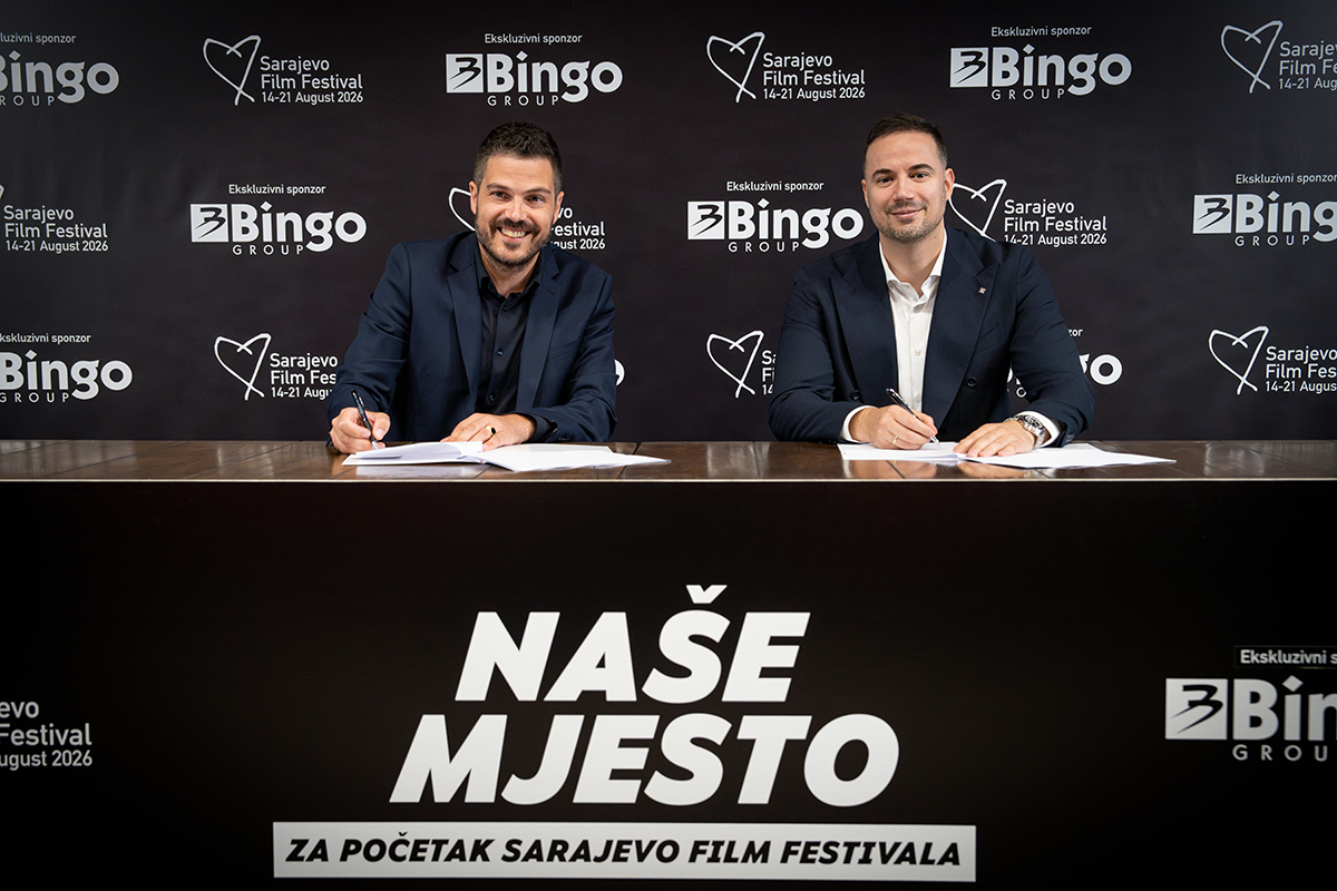 Bingo Group nastavlja sponzorstvo Sarajevo Film Festivala Partnerstvo koje kulturu približava ljudima