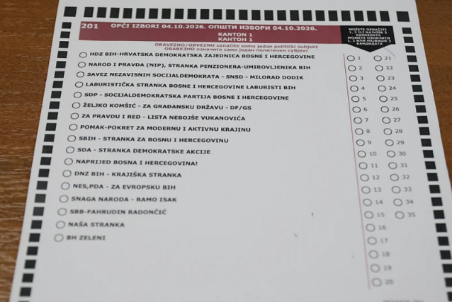 Kako će funkcionisati biometrija, skeneri i novi glasački listići: Evo šta trebate znati uoči predstojećih izbora