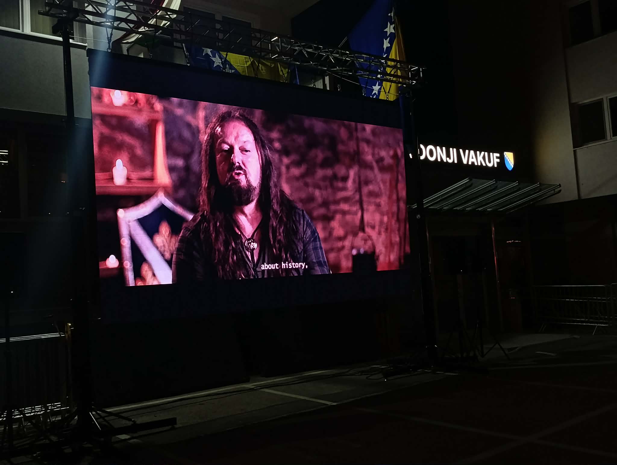U Donjem Vakufu upriličena projekcija dokumentarnog filma „Bosanski vitez”