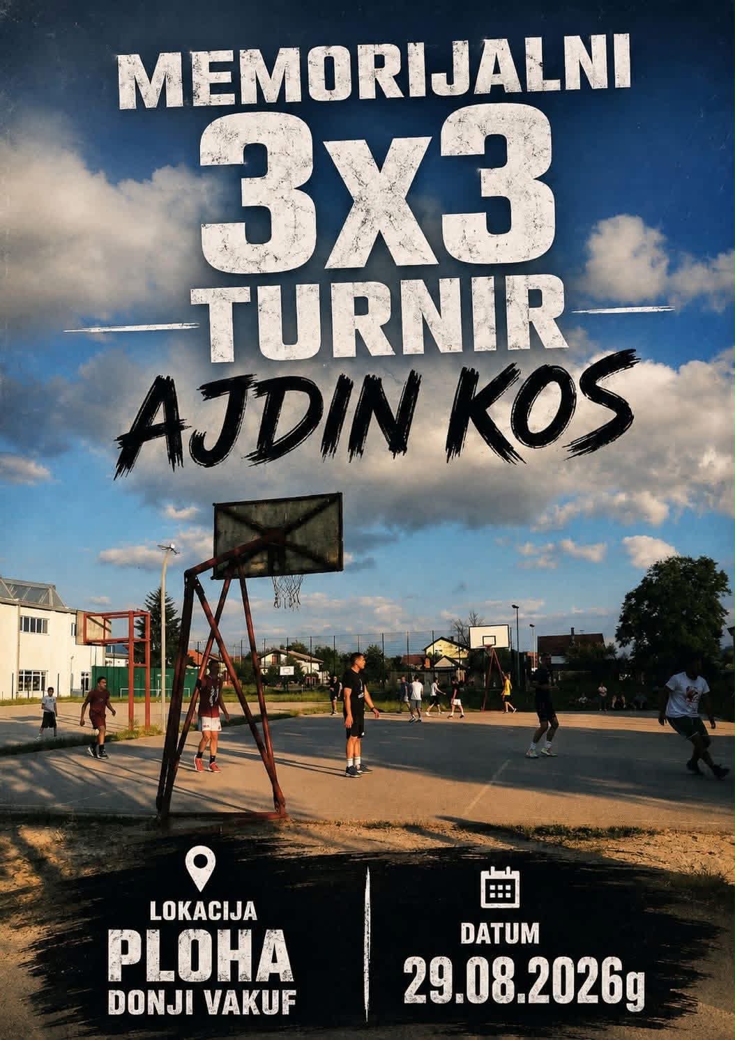 2. Memorijalni 3×3 turnir Ajdin Kos