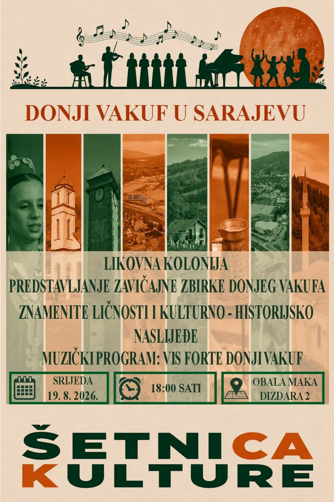Donji Vakuf u Sarajevu : ŠETNICA KULTURE