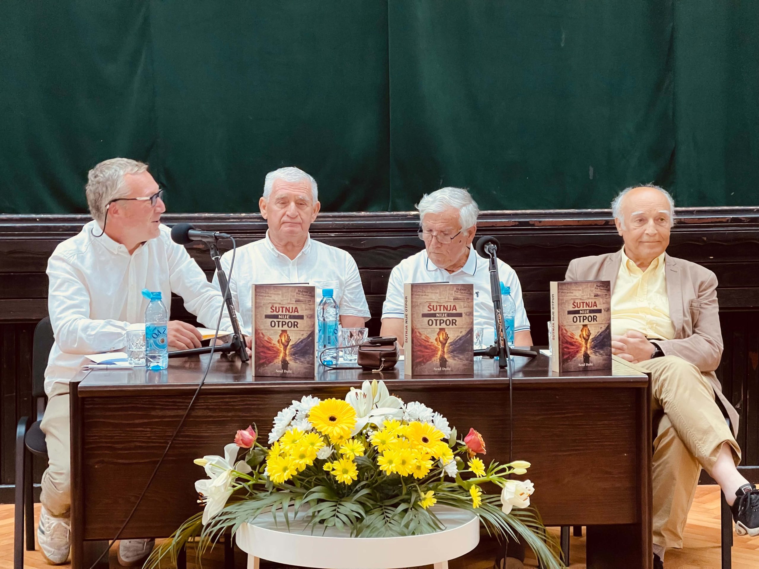 Promovisana knjiga „Šutnja nije otpor“ autora Seada Đulića