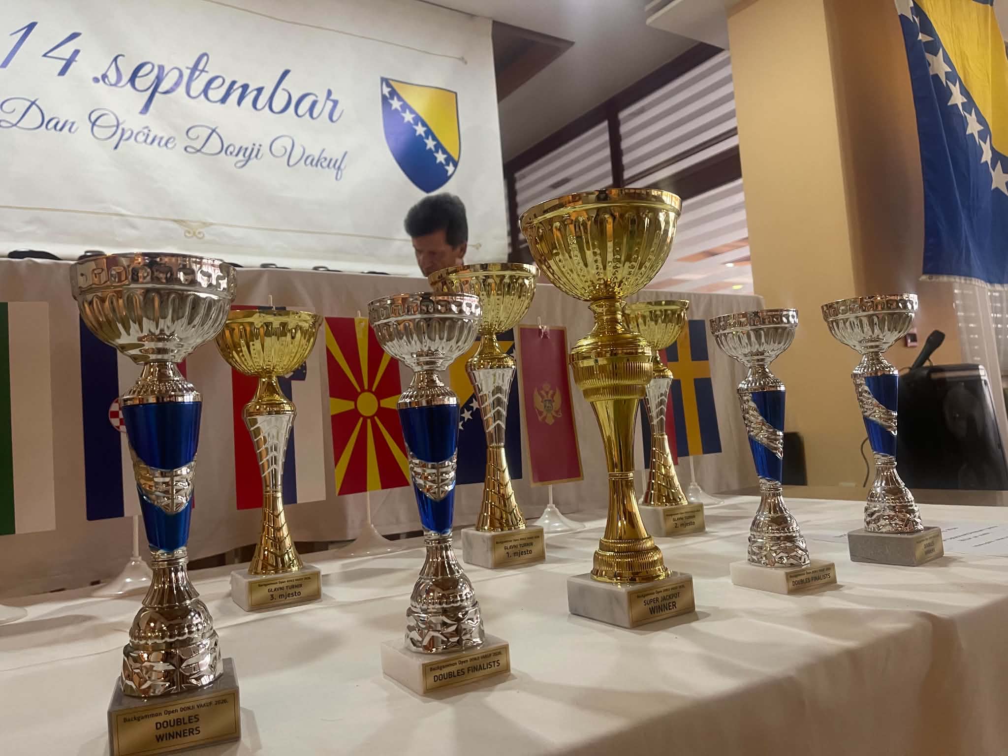 OTVOREN 6. MEĐUNARODNI TURNIR „BACKGAMMON OPEN DONJI VAKUF 2026“