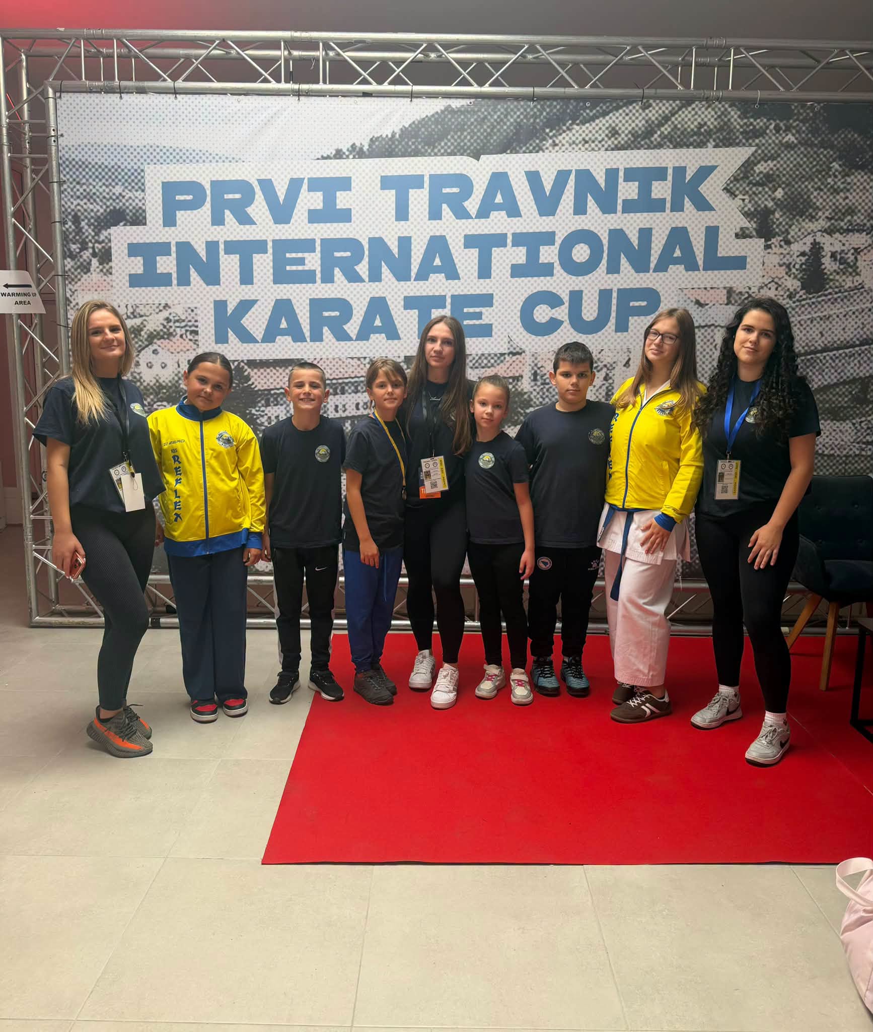 KBS ” Reflex”- Šest takmičara učestvovalo na 1. Internacionalnom KARATE KUPU-u Travniku