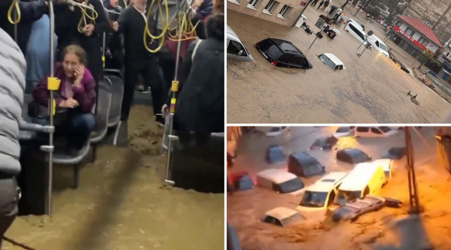 Teška situacija: Katastrofalne poplave u Istanbulu: Grad pod vodom, poginuo dječak